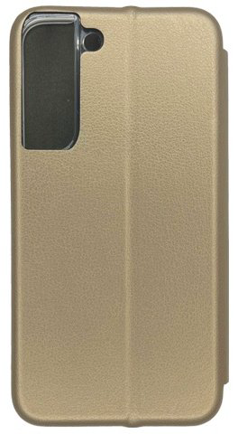 Чехол Yotrix FolioCase Plain для Samsung Galaxy S22 золотистый