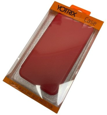 Чехол Yotrix FolioCase Plain для Samsung Galaxy A73 красный купить,900