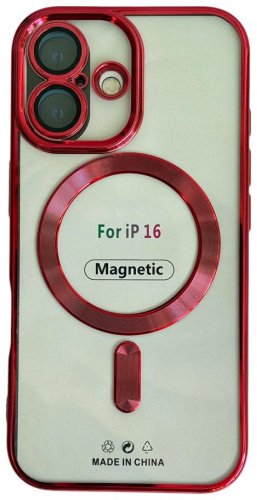 Чехол Для Apple iPhone 16 красный купить,799