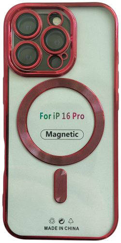 Чехол Для Apple iPhone 16 Pro красный купить,899