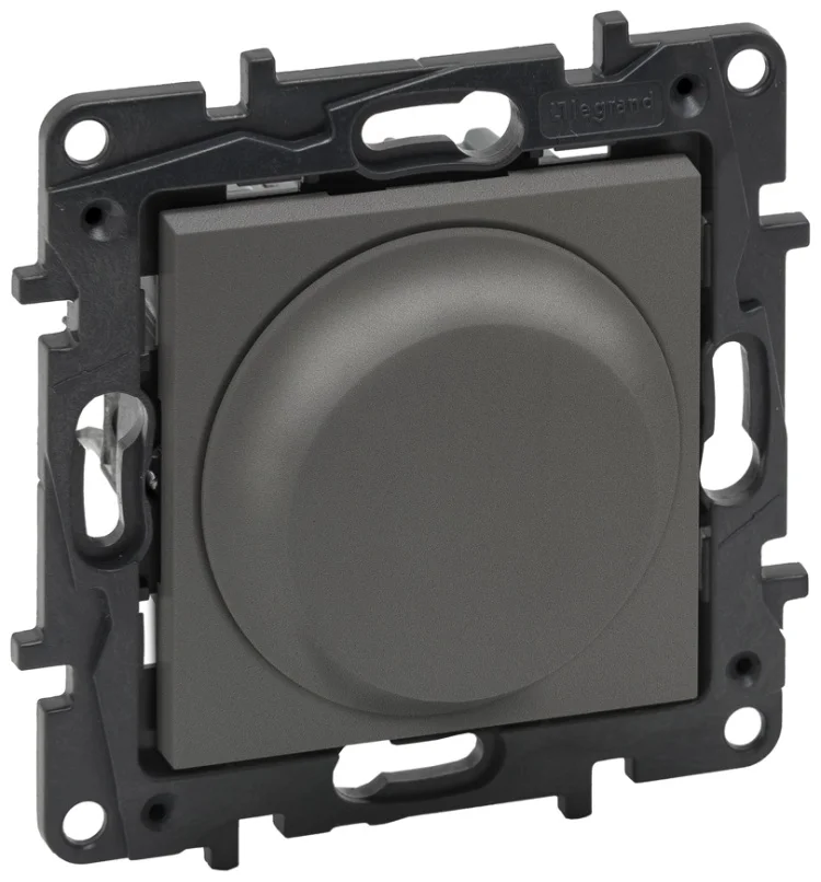 Выключатель клавишный Legrand Niloe Step 863452 черный