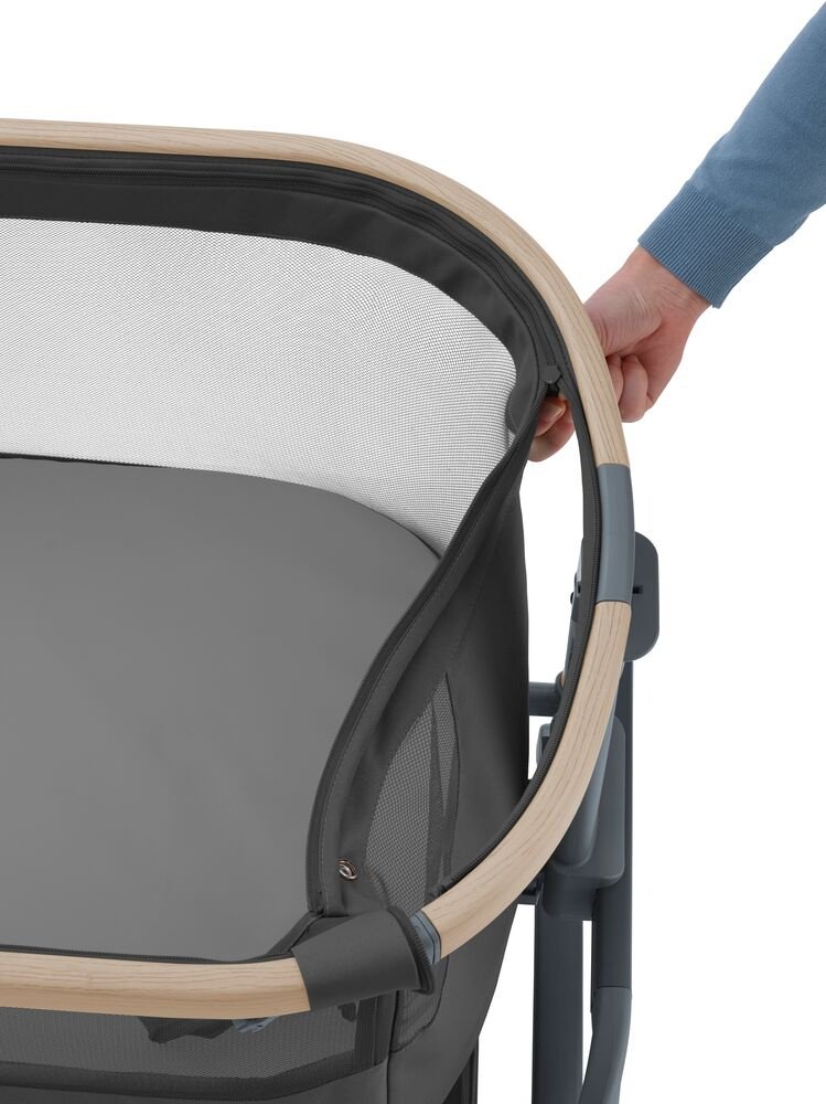 Колыбель Maxi Cosi IORA AIR, для детей от 0 до 12 мес. полозья для качания купить,NaN