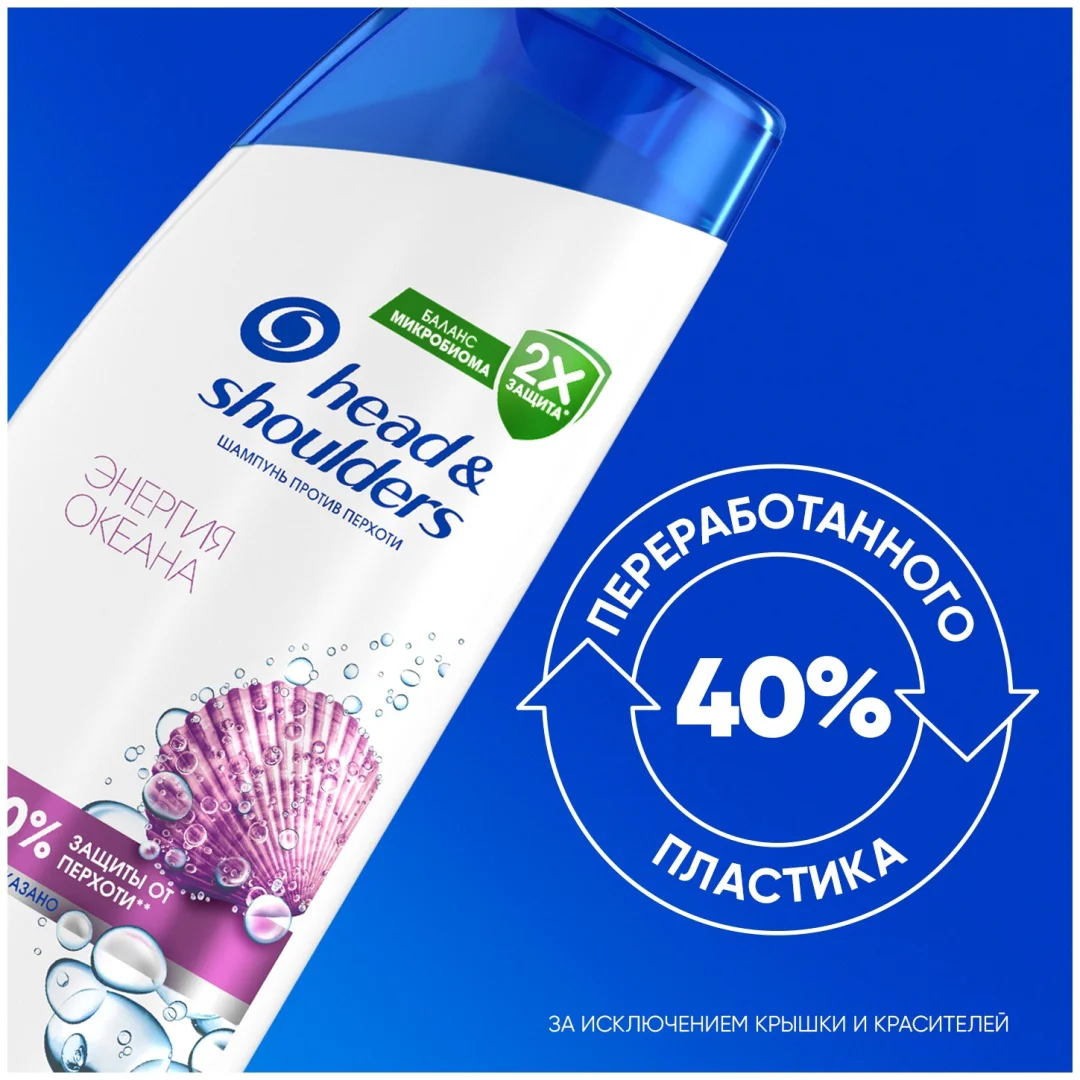 Шампунь Head&Shoulders против перхоти энергия океана 360мл купить,NaN