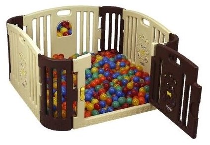 Edu Play без шаров коричневый-желтый купить,NaN