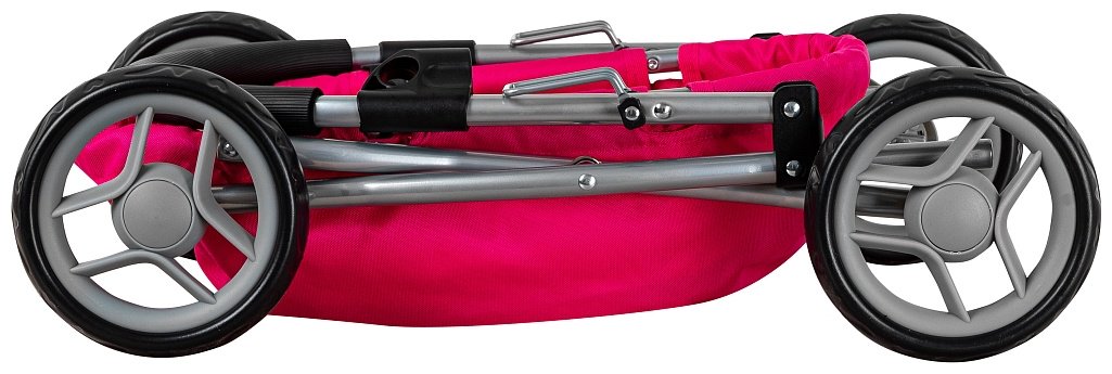 Коляска Pituso Pink/Розовый/Сердечки 9325A-Pink-2024 купить,NaN