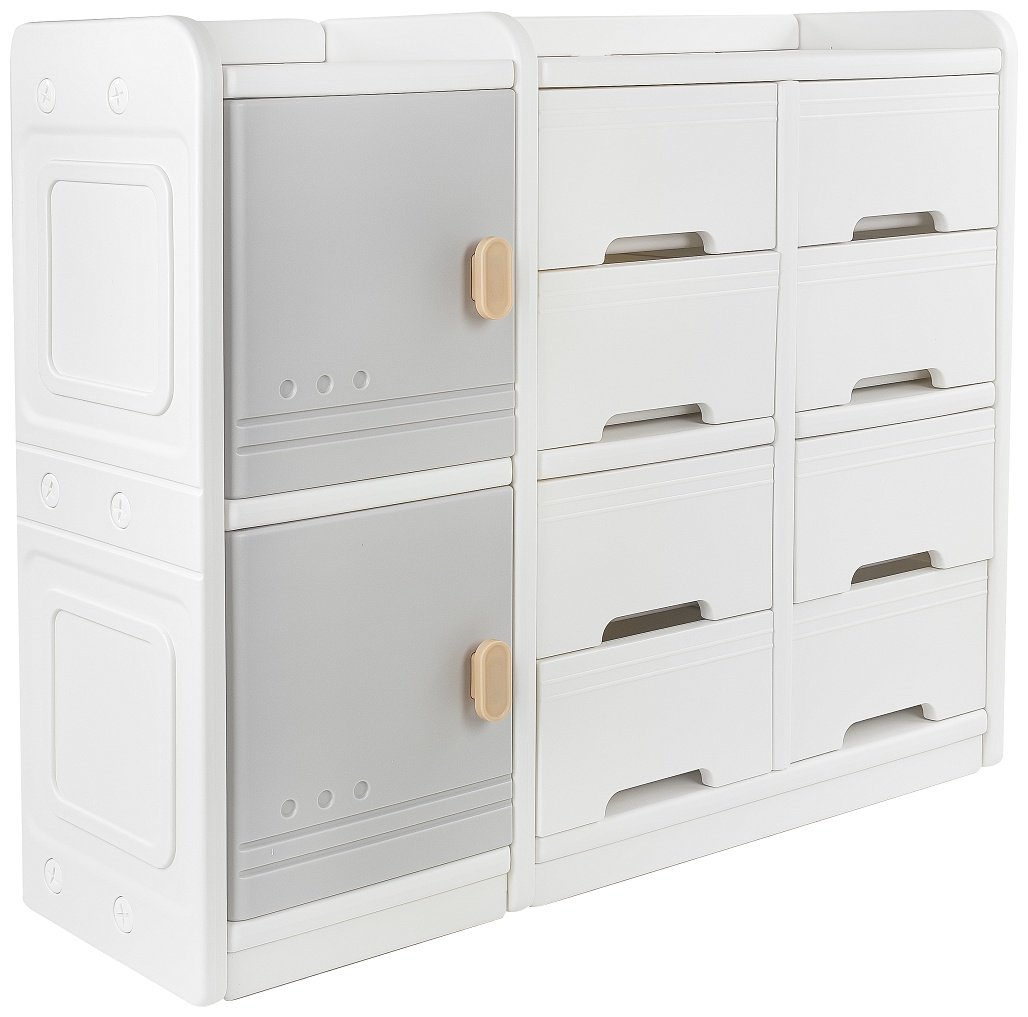Детский комод Pituso Desire BP-S25071-3, 108x32x90 см, белый купить,NaN