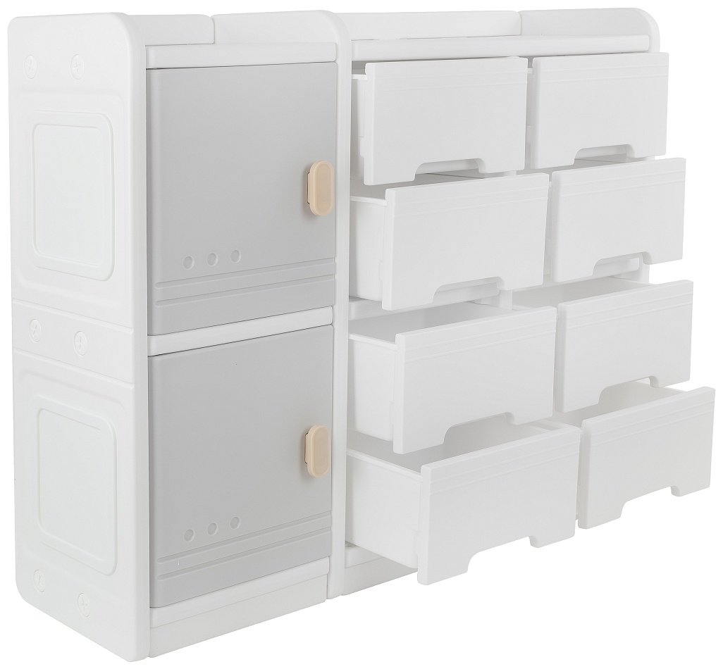 Детский комод Pituso Desire BP-S25071-3, 108x32x90 см, белый купить,NaN