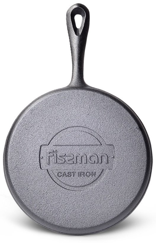 Блинная сковорода Fissman 20 см , чугун