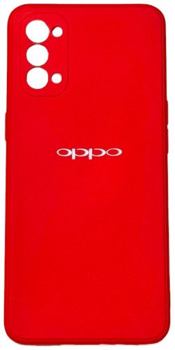 Чехол Для OPPO Reno4 красный купить,900