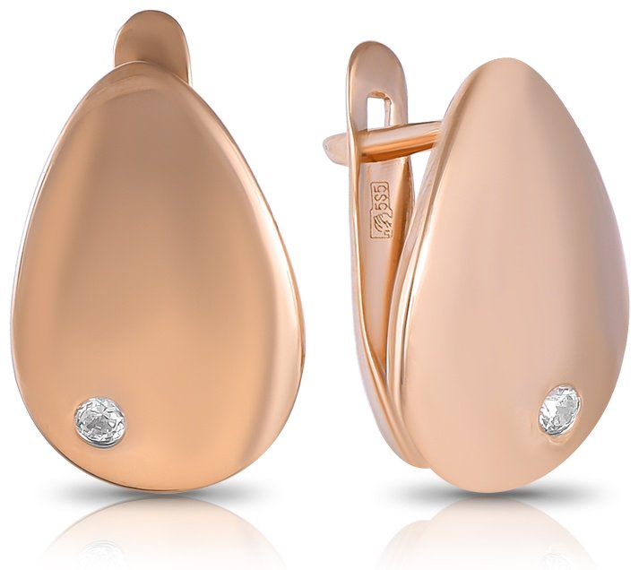 Серьги Талант 10-00-0001-26907 вес 2.63 г золото, фианит купить,178840