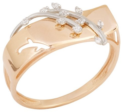 Кольцо Династия 014521-1102 размер 17.5 вес 1.63 г золото, фианит - ForteMarket Кольцо Династия 014521-1102 размер 17.5 вес 1.63 г золото, фианит купить,110840