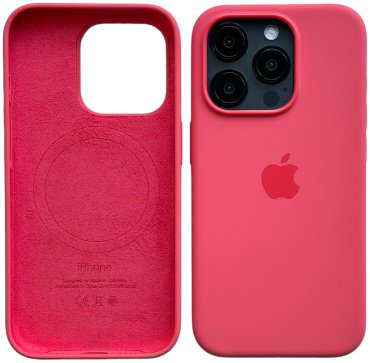 Чехол Для Apple iPhone 15 Pro Max красный купить,8060