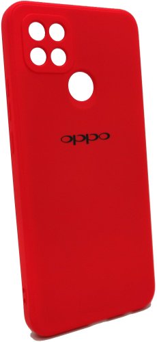 Чехол OEM для OPPO A15, A15S красный купить,580