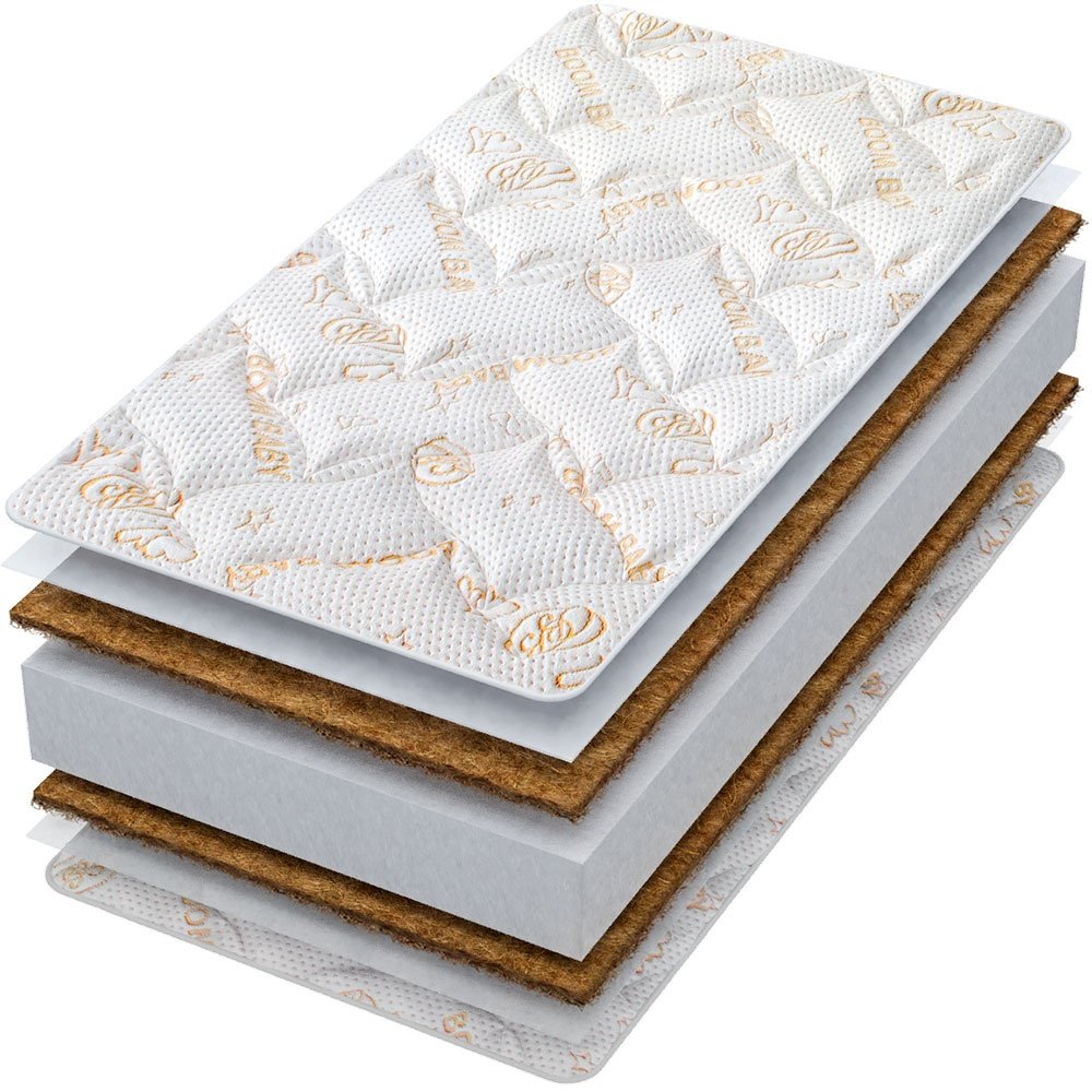 Детский матрас Boom Baby NewBaby Sleep 60x119x12 см, беспружинный, трикотаж - ForteMarket Детский матрас Boom Baby NewBaby Sleep 60x119x12 см, беспружинный, трикотаж купить,31000
