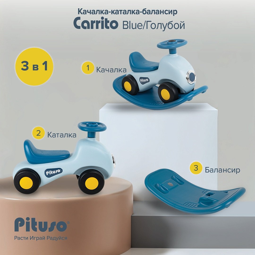 Каталка Pituso YY-ML65 голубой