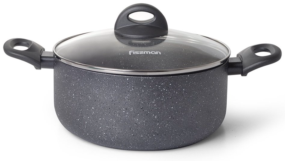 Кастрюля 2.8 л, Fissman Moon Stone алюминий купить,NaN