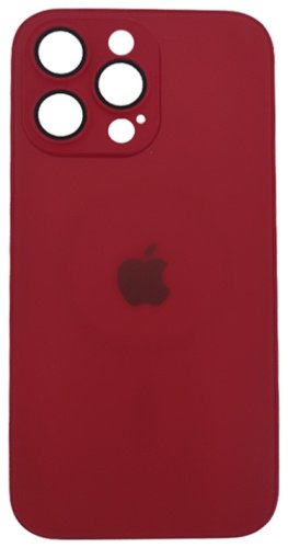 Чехол GLASS для Apple iPhone 14 Pro Max красный купить,743