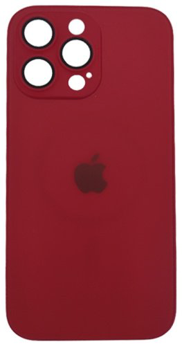 Чехол GLASS для Apple iPhone 14 Pro Max красный купить,743