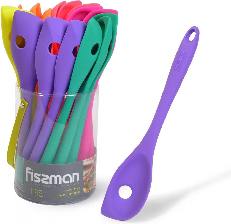 Ложка-дуршлаг Fissman силикон, 1 шт купить,NaN