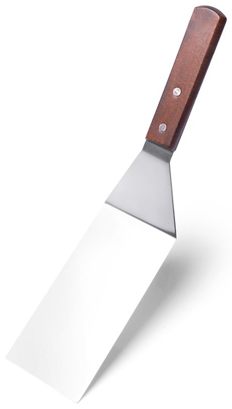 Лопатка Fissman дерево, нержавеющая сталь, 1 шт