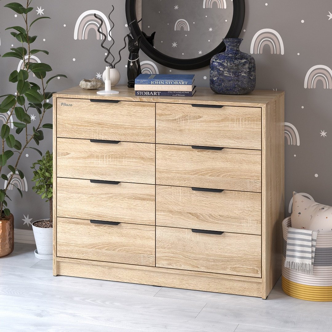 Детский пеленальный комод Pituso Kids Optimum, 100.1x46.2x84.3 см, коричневый купить,NaN