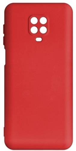 Чехол Krutoff Silicone Case для Xiaomi Redmi Note 9 Pro/ 9S красный купить,900