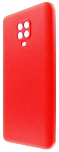 Чехол Krutoff Silicone Case для Xiaomi Redmi Note 9 Pro/ 9S красный купить,900