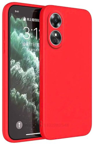 Чехол Для OPPO A17, A17k красный купить,670