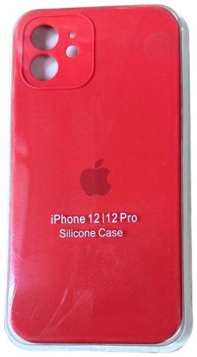 Чехол Для Apple iPhone 12 красный купить,987