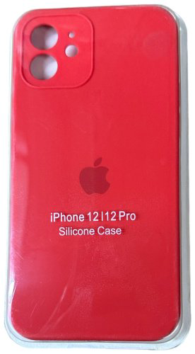 Чехол Для Apple iPhone 12 красный купить,987