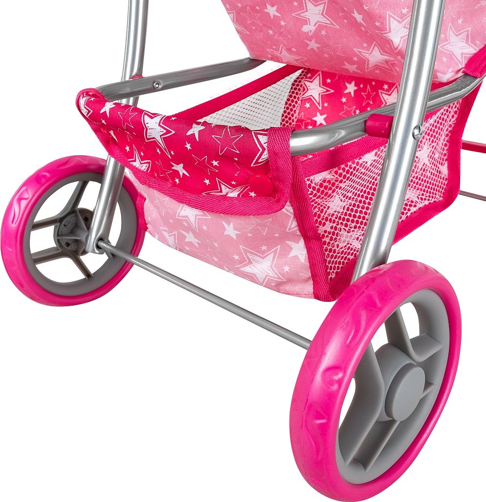 Коляска Pituso Прогулка Stars/Pink/Звезды/Розовый 9304B-Pink