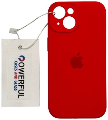 Чехол POWERFUL для Apple iPhone 15 красный купить,470