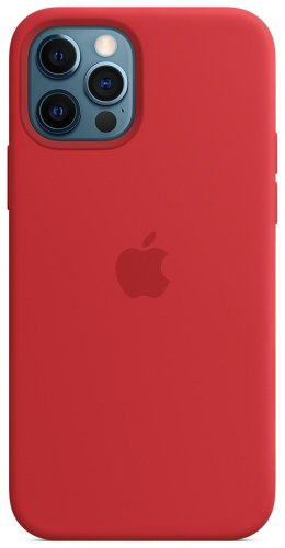 Чехол Silicone Case для iPhone 12/12 Pro красный купить,568