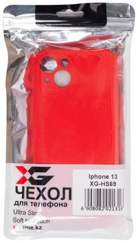 Чехол X-Game XG-HS69 для iPhone 13 красный купить,NaN