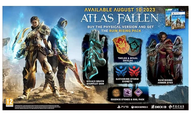Игра для PS5 Atlas Fallen. Limited Edition купить,0