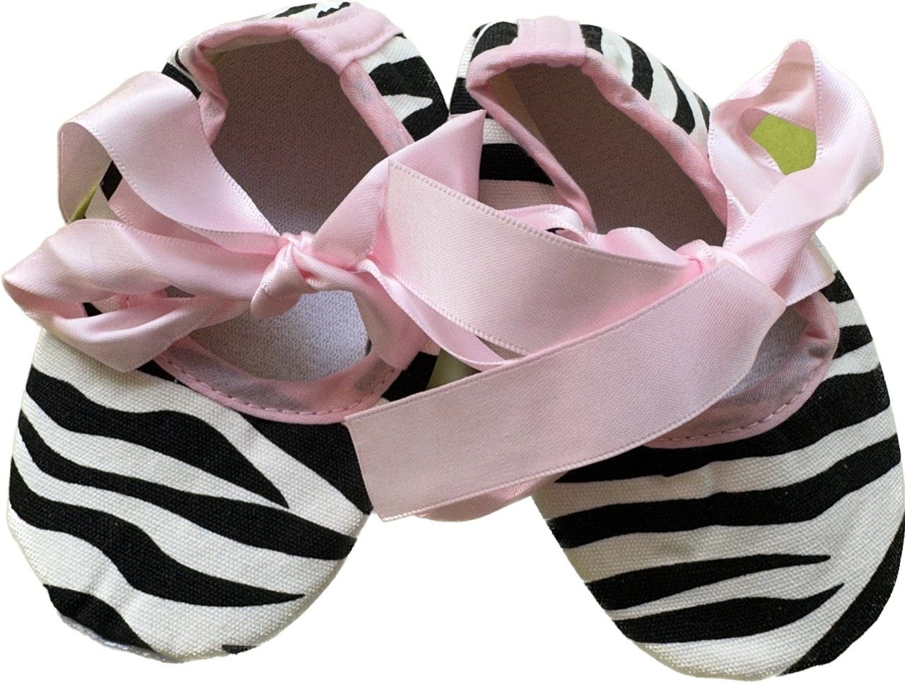 Пинетки Baby 5243 черный, белый, розовый 68