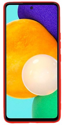 Чехол Yotrix LiquidSilicone Pro для Galaxy A53 красный купить,898