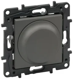 Выключатель клавишный Legrand Niloe Step 863452 черный