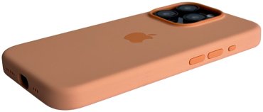 Чехол Для Apple iPhone 15 Pro Max оранжевый купить,8060