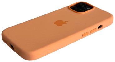 Чехол Для Apple iPhone 15 оранжевый купить,18060