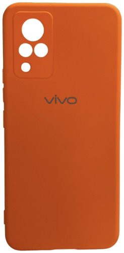 Чехол Для Vivo V21 оранжевый купить,915