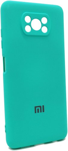 Чехол OEM для Xiaomi POCO X3/X3 Pro мятный купить,799