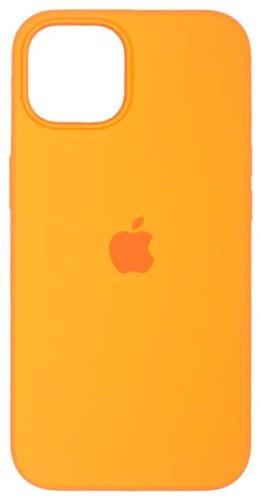 Чехол Silicone Case для Apple iPhone 14 оранжевый купить,748