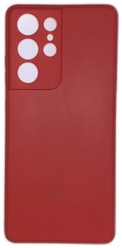 Чехол Для Samsung Galaxy S21 Ultra красный купить,886