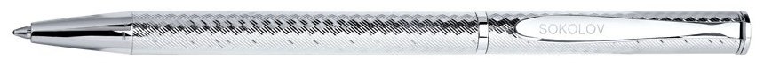 Ручка SOKOLOV 94250005 вес 19.51 г серебро, без вставок