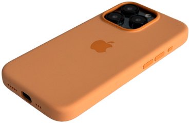 Чехол Для Apple iPhone 15 Pro Max оранжевый купить,7070