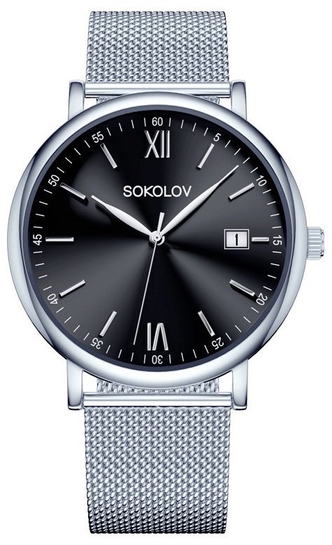 Часы Кварцевые SOKOLOV 310.71.00.000.03.01.3 сталь