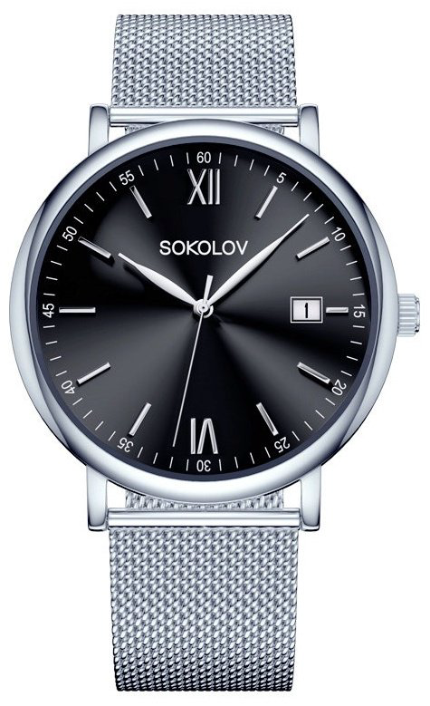 Часы Кварцевые SOKOLOV 310.71.00.000.03.01.3 сталь
