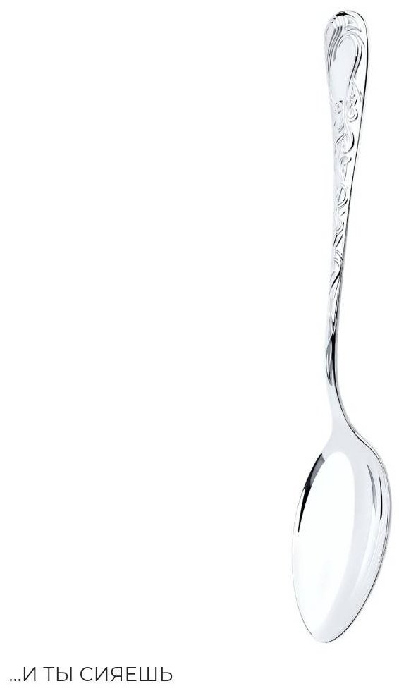 Ложка SOKOLOV 2301020004 вес 39.06 г серебро, без вставок - ForteMarket Ложка SOKOLOV 2301020004 вес 39.06 г серебро, без вставок купить,0