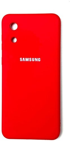 Чехол Для Samsung Galaxy A03 core красный купить,860